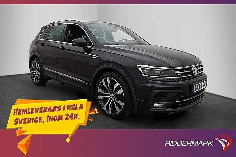 Begagnad VW Tiguan 190 HK (139 kW) 2018 Svart SUV