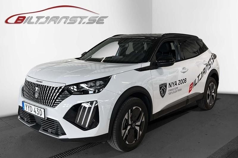 Vit Begagnad 2024 Peugeot 2008 GTi SUV | 279 900 kr (Marknadspris) - Bild 1/4