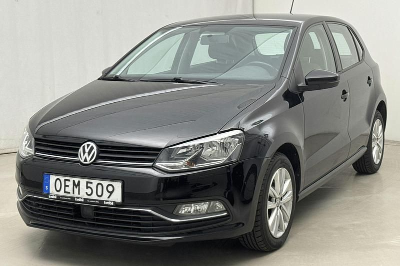 Svart Begagnad 2017 VW Polo | 139 900 kr (Lite dyr) - Bild 1/4