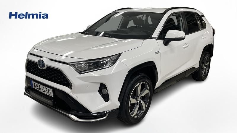 Vit Begagnad 2021 Toyota RAV4 Hybrid Edition SUV | 329 000 kr (Bra pris) - Bild 1/4