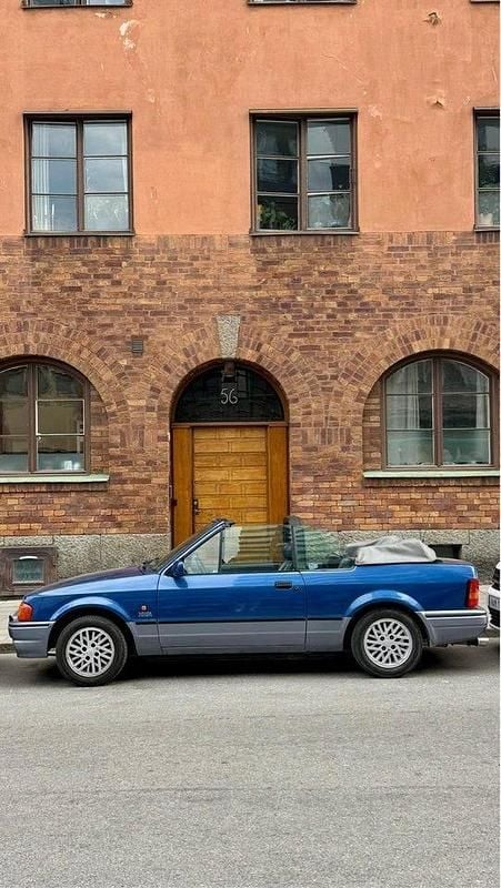 Begagnad 1990 Ford Escort Cabriolet Cab | 17 500 kr - Bild 1/3