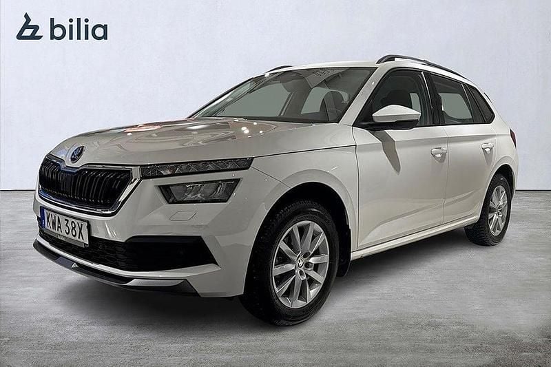 Vit Begagnad 2023 Skoda Kamiq Ambition SUV | 229 000 kr (Marknadspris) - Bild 1/4