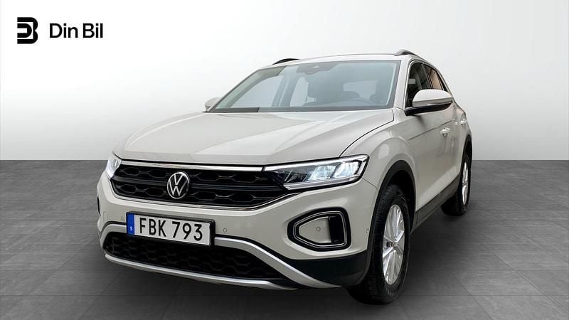 Grå Begagnad 2022 VW T-Roc SUV | 234 500 kr (Bra pris) - Bild 1/4