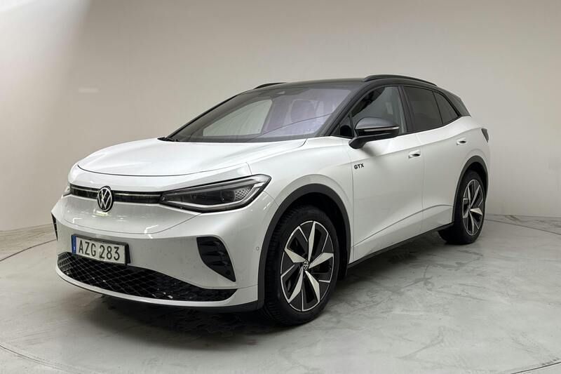 Vit Begagnad 2023 VW ID.4 SUV | 365 000 kr - Bild 1/4
