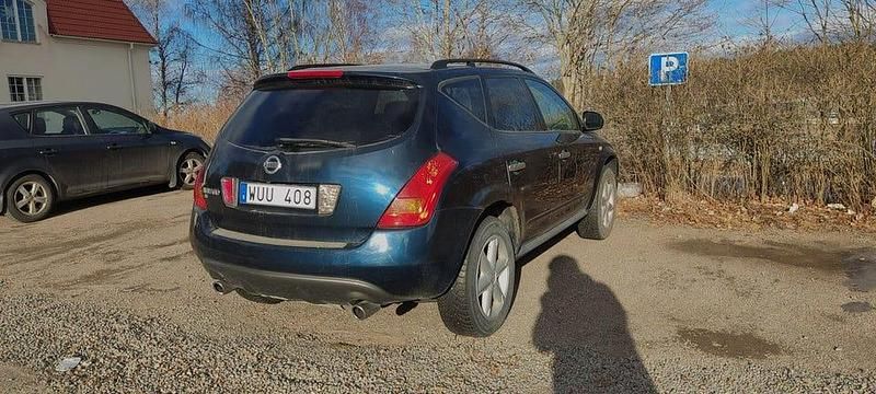 Blå Begagnad 2005 Nissan Murano SUV | 18 000 kr (Marknadspris) - Bild 1/4