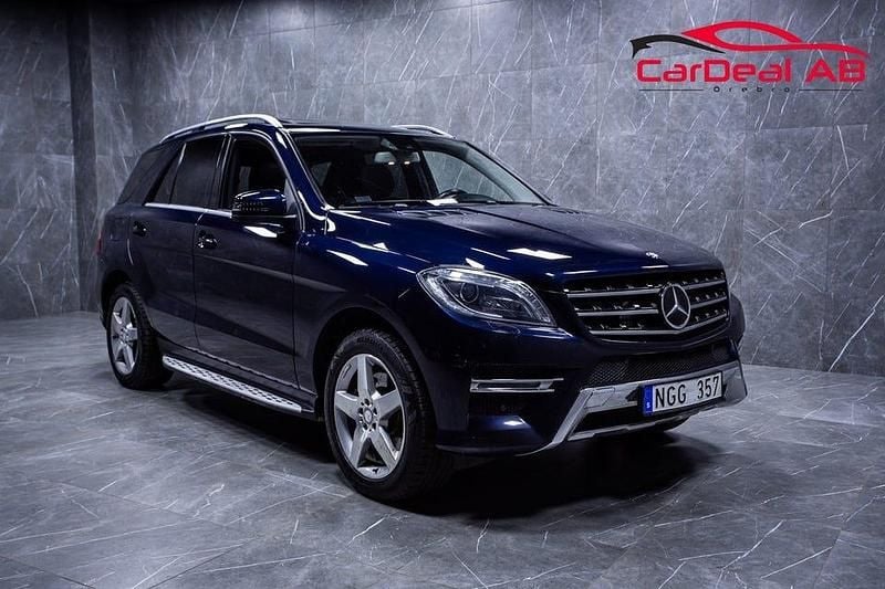 Begagnad Mercedes ML350 AMG 258 HK (189 kW) 2012 Mörkblå SUV