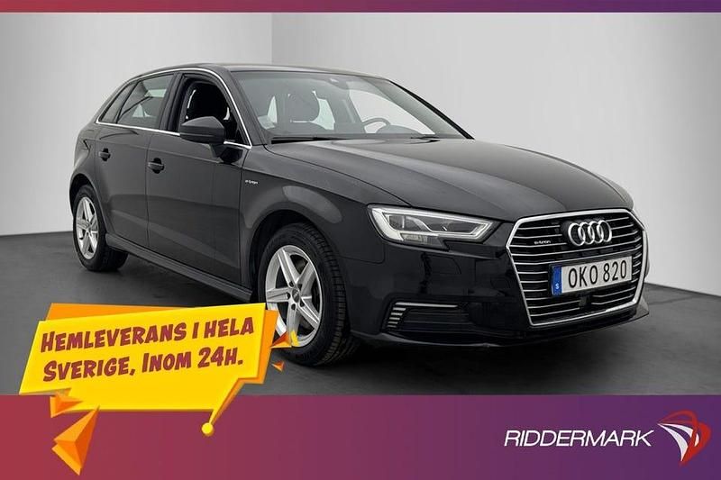Svart Begagnad 2017 Audi A3 Sportback Comfort Halvkombi | 169 800 kr - Bild 1/3