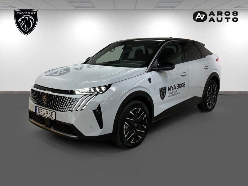 Vit Begagnad 2024 Peugeot 3008 GTi SUV | 368 900 kr - Bild 1/4