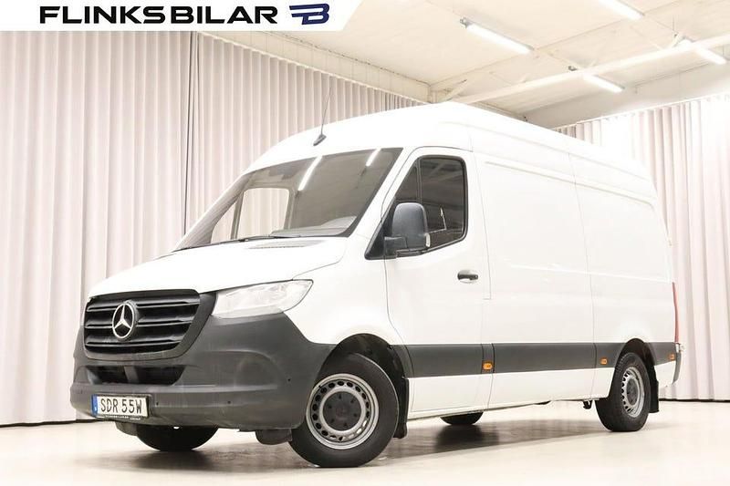 Vit Begagnad 2021 Mercedes Sprinter Van | 249 800 kr - Bild 1/4