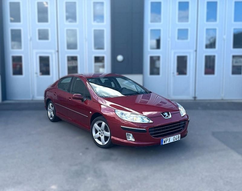 Röd Begagnad 2008 Peugeot 407 Sedan | 32 900 kr (Dyr) - Bild 1/4