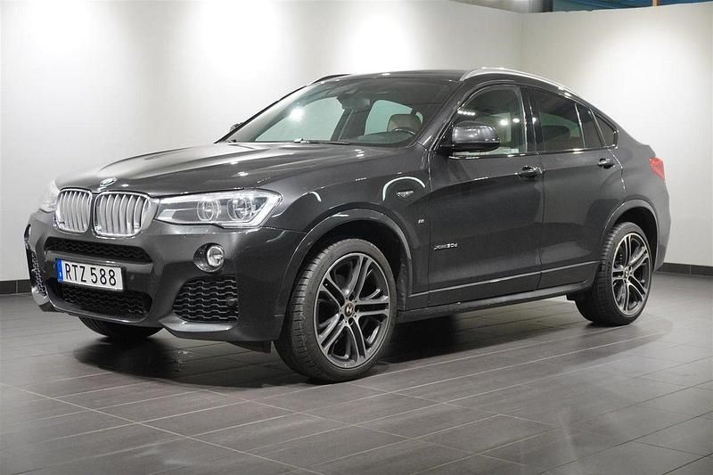 Grå Begagnad 2014 BMW X4 M Sport SUV | 249 800 kr (Marknadspris) - Bild 1/2