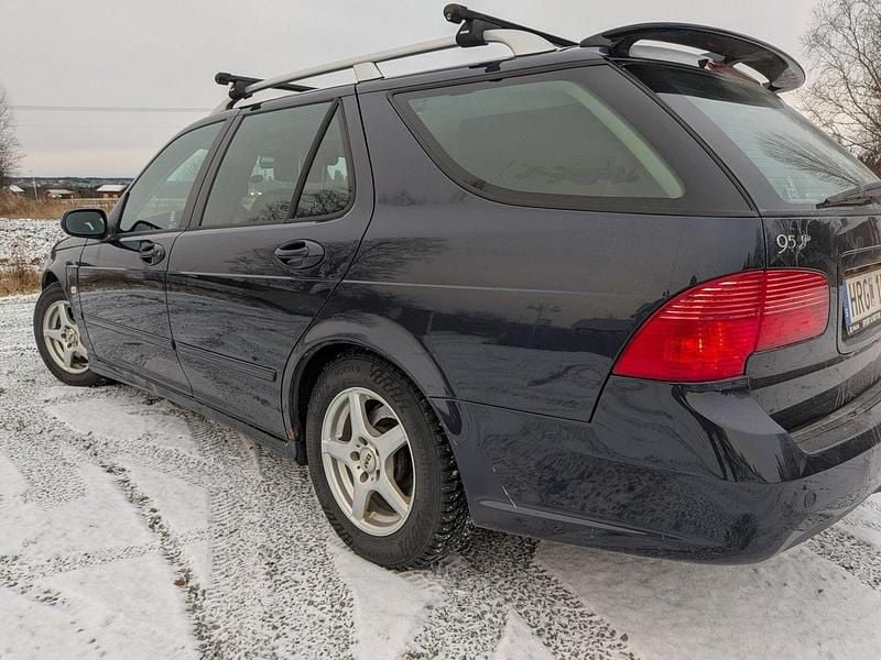 Begagnad Saab 9-5 Vector 175 HK (128 kW) 2009 Blå Kombi