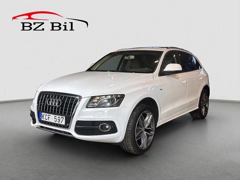 Vit Begagnad 2009 Audi Q5 S-Line SUV | 119 900 kr (Marknadspris) - Bild 1/4