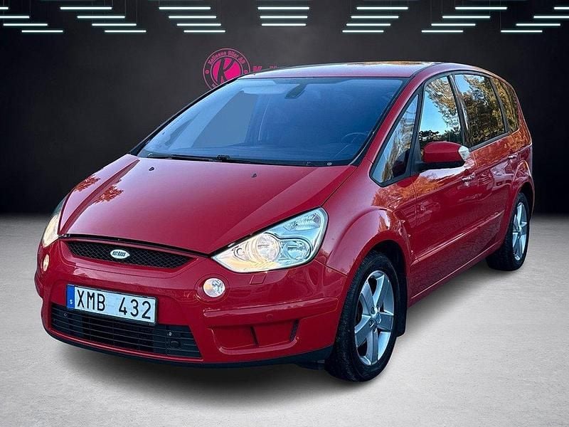 Röd Begagnad 2008 Ford S-MAX S Minibuss | 38 900 kr (Lite dyr) - Bild 1/4