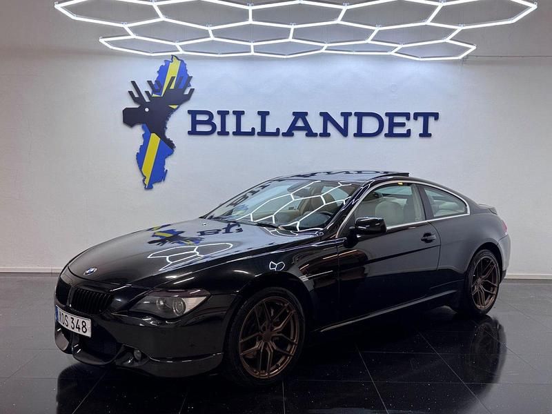 Svart Begagnad 2006 BMW 650 Sportkupé | 119 900 kr (Dyr) - Bild 1/4