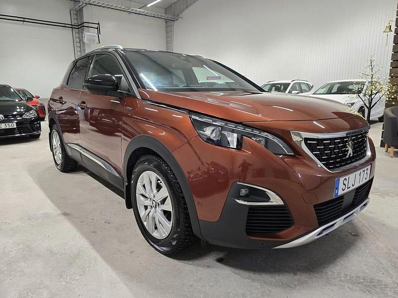 Begagnad Peugeot 3008 GT-line 177 HK (130 kW) 2018 Brun metallic SUV