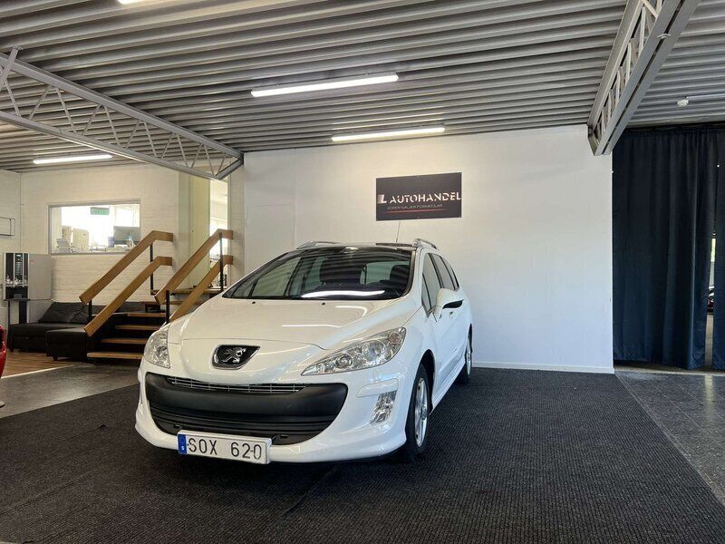 Vit Begagnad 2010 Peugeot 308 Kombi | 24 900 kr (Marknadspris) - Bild 1/4