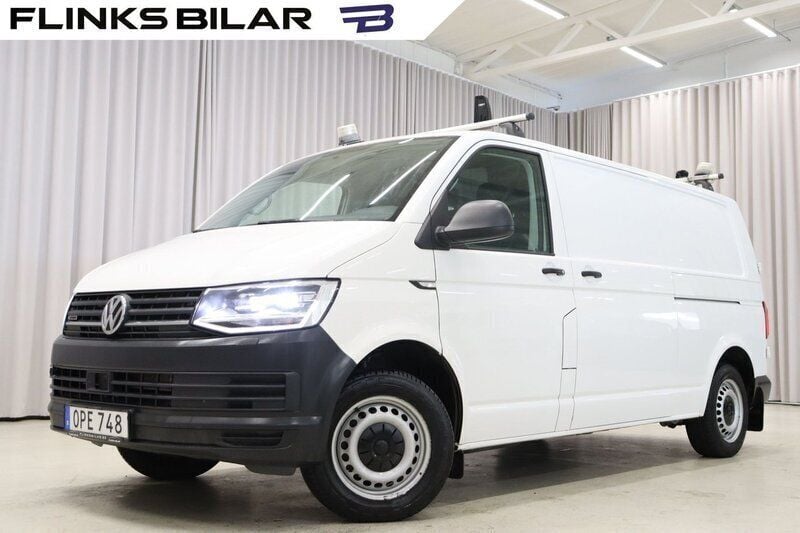 Vit Begagnad 2018 VW T6 Van | 269 900 kr (Marknadspris) - Bild 1/4