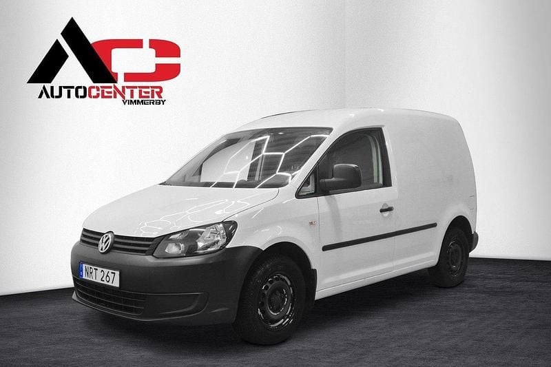 Vit Begagnad 2015 VW Caddy Minibuss | 63 700 kr (Marknadspris) - Bild 1/4