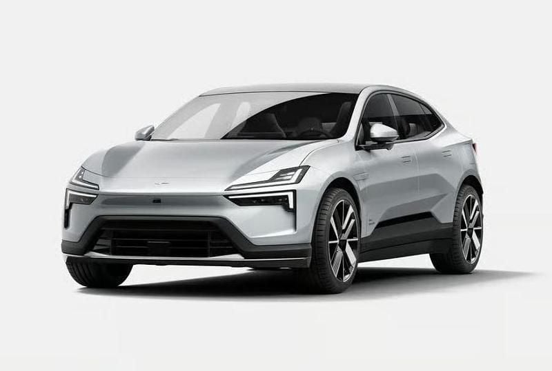 Silver Ny 2025 Polestar 4 Long Range Single Motor SUV | 702 000 kr (Dyr) - Bild 1/3
