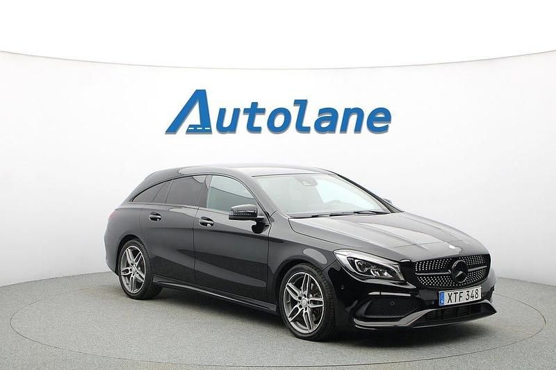 Begagnad Mercedes CLA220 Shooting Brake AMG 177 HK (130 kW) 2017 Svart Kombi