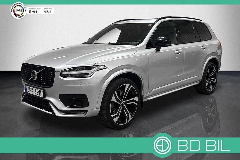 Silver Begagnad 2021 Volvo XC90 R-Design Pro SUV | 576 900 kr (Marknadspris) - Bild 1/3