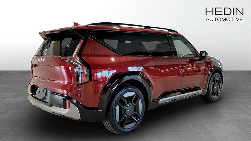 Ny Kia EV9 GT-Line 373 kW (508 HK) 2025 Röd (red) SUV