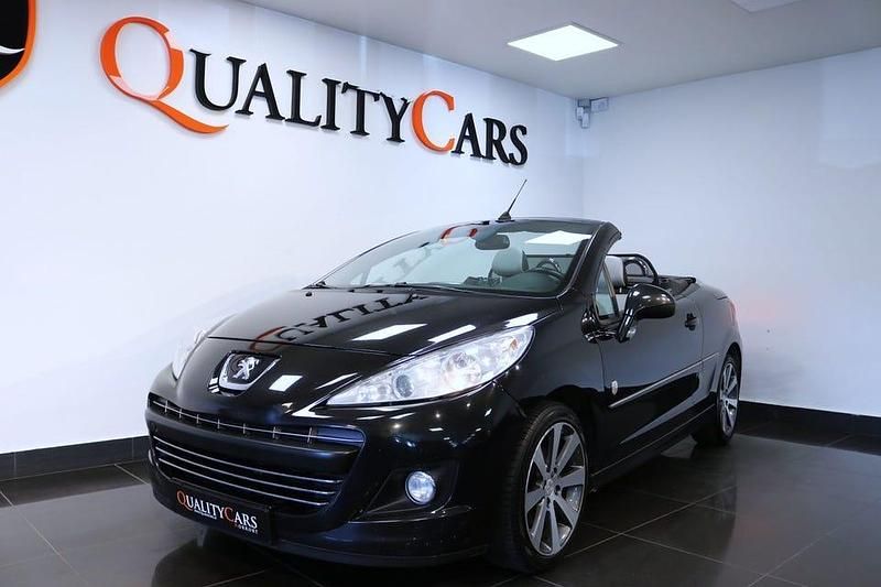 Svart Begagnad 2012 Peugeot 207 CC Cab | 45 000 kr (Marknadspris) - Bild 1/4
