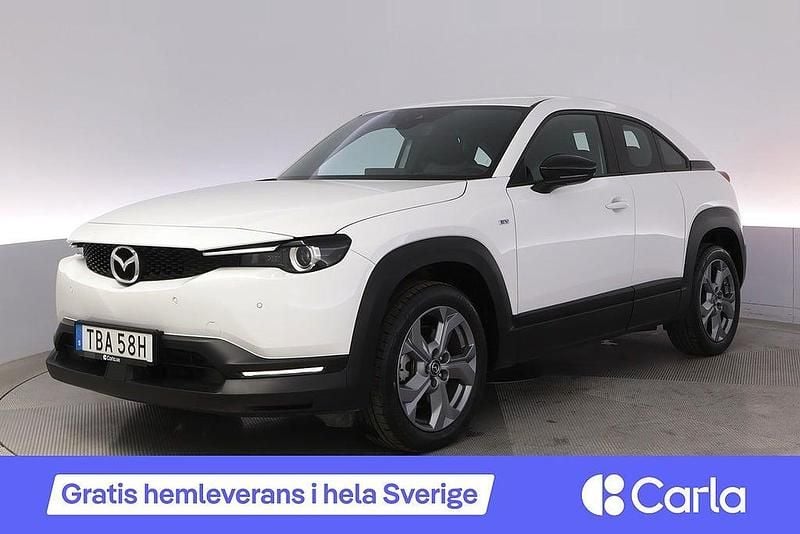 Vit Begagnad 2022 Mazda MX30 Sky SUV | 154 900 kr (Bra pris) - Bild 1/2