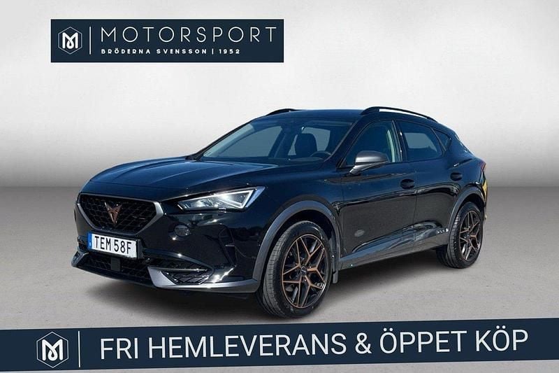 Svart (svart metallic) Begagnad 2022 Cupra Formentor SUV | 239 900 kr (Marknadspris) - Bild 1/3