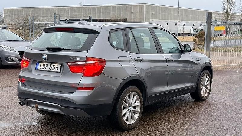 Begagnad BMW X3 191 HK (140 kW) 2015 Grå SUV