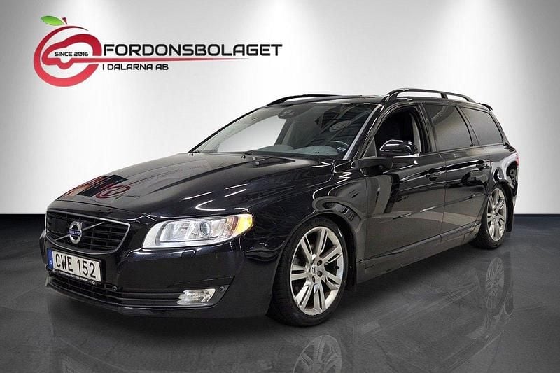 Svart Begagnad 2014 Volvo V70 Dynamic Kombi | 159 700 kr (Dyr) - Bild 1/4