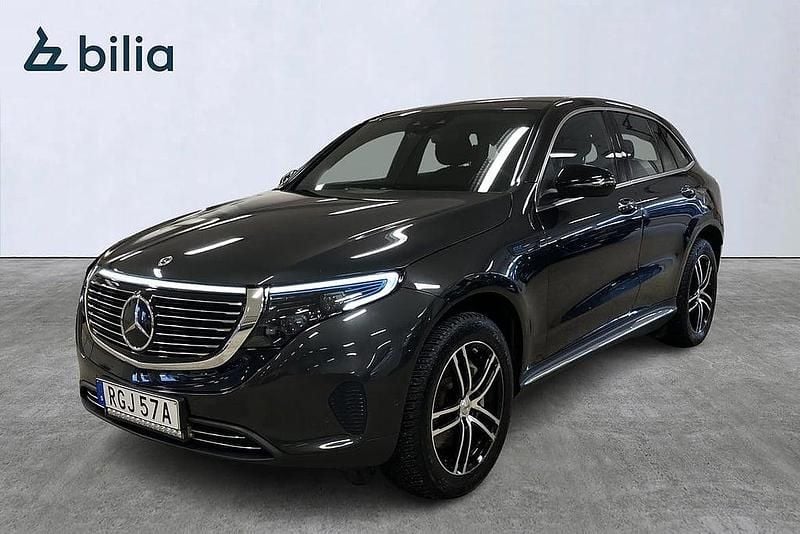 Grå Begagnad 2022 Mercedes EQC400 SUV | 455 000 kr (Dyr) - Bild 1/4