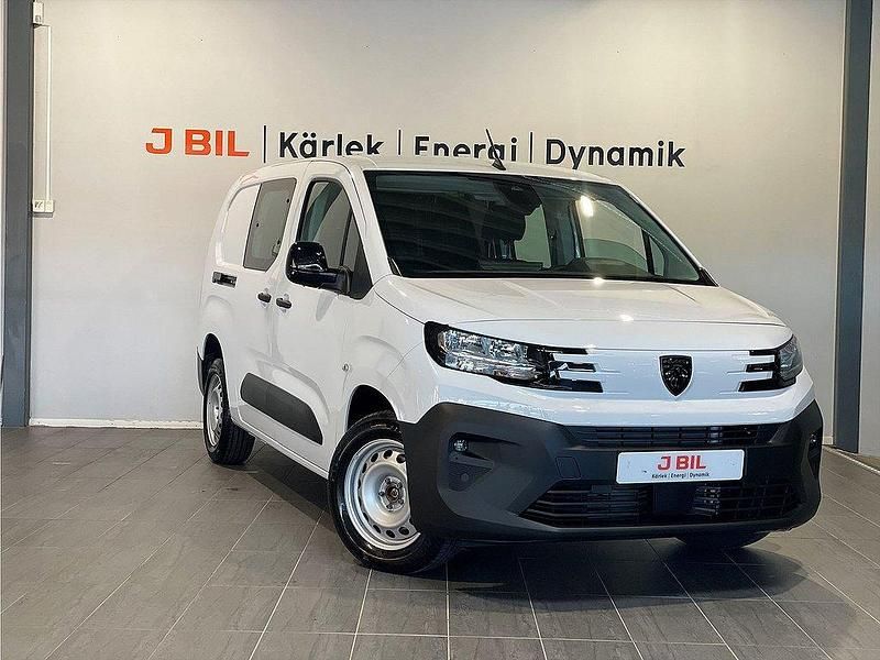 Vit (vit kaolin) Ny 2025 Peugeot Partner Minibuss | 418 625 kr - Bild 1/4
