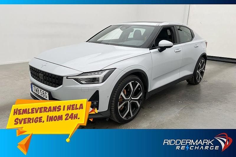 Silver Begagnad 2020 Polestar 2 Performance Halvkombi | 359 800 kr (Lite dyr) - Bild 1/3