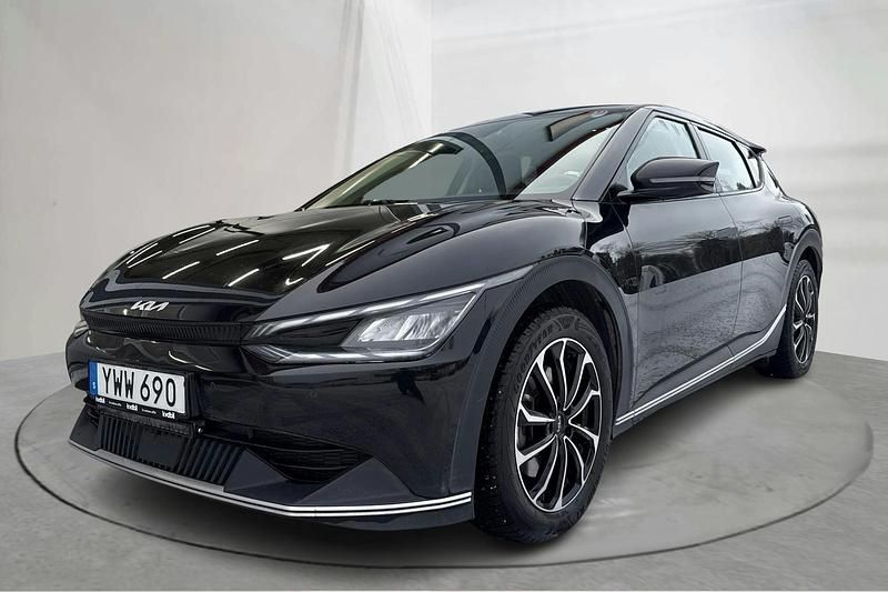 Svart Begagnad 2023 Kia EV6 SUV | 319 000 kr (Bra pris) - Bild 1/4