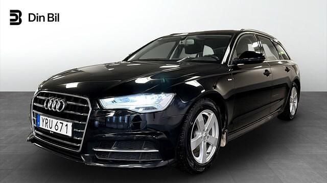 Svart Begagnad 2017 Audi A6 S-Line Kombi | 199 000 kr (Superpris) - Bild 1/4