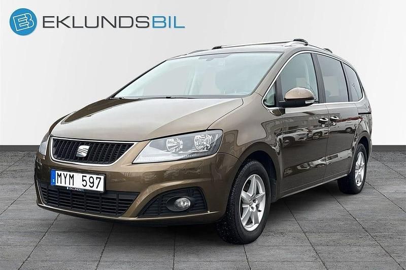 Mörkgrön Begagnad 2012 Seat Alhambra Style Minibuss | 119 900 kr (Marknadspris) - Bild 1/4