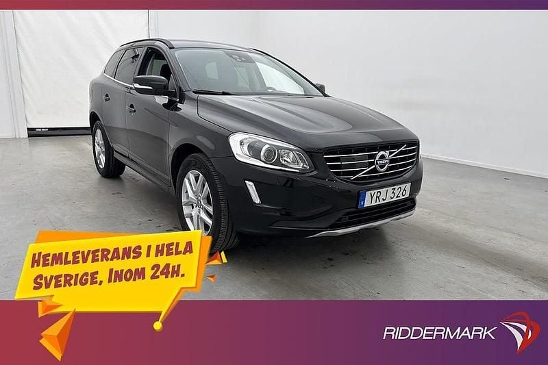 Svart Begagnad 2017 Volvo XC60 Standard SUV | 216 400 kr (Bra pris) - Bild 1/3