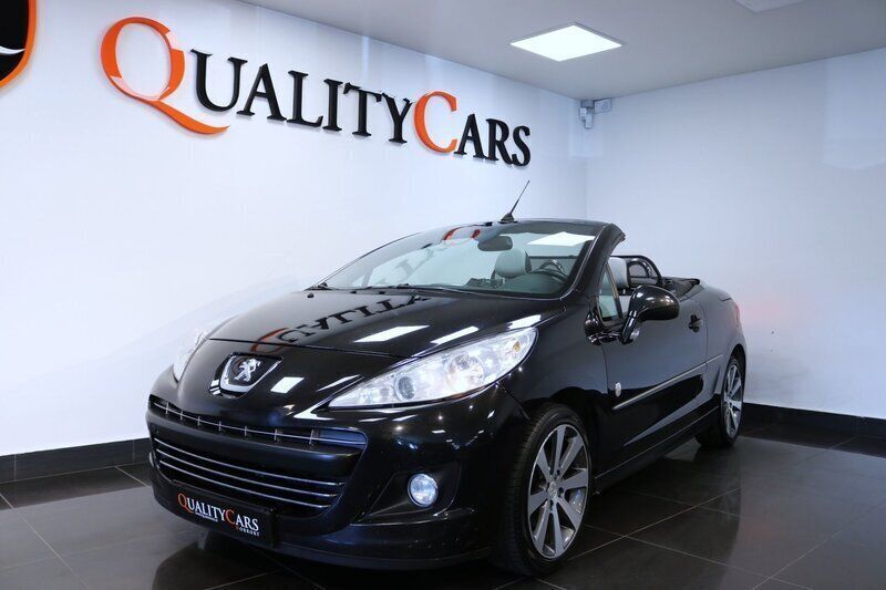 Svart Begagnad 2012 Peugeot 207 CC Cab | 59 000 kr (Marknadspris) - Bild 1/4