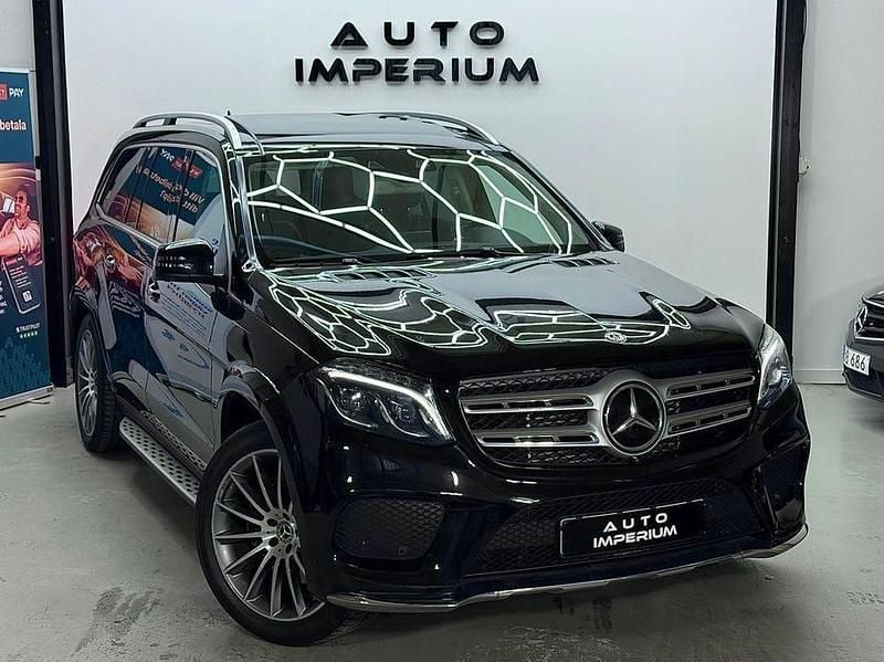 Svart Begagnad 2018 Mercedes GLS350 AMG SUV | 549 900 kr (Lite dyr) - Bild 1/4