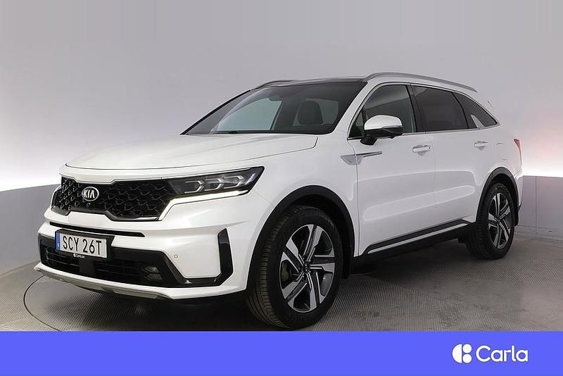 Vit Begagnad 2021 Kia Sorento Advance SUV | 399 900 kr (Marknadspris) - Bild 1/4