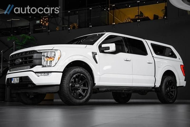 Begagnad Ford F-150 Lariat 407 HK (299 kW) 2021 Vit Pickup