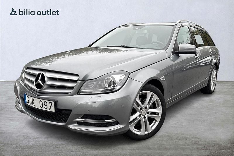 Silver Begagnad 2013 Mercedes C200 Avantgarde Kombi | 89 900 kr (Marknadspris) - Bild 1/3
