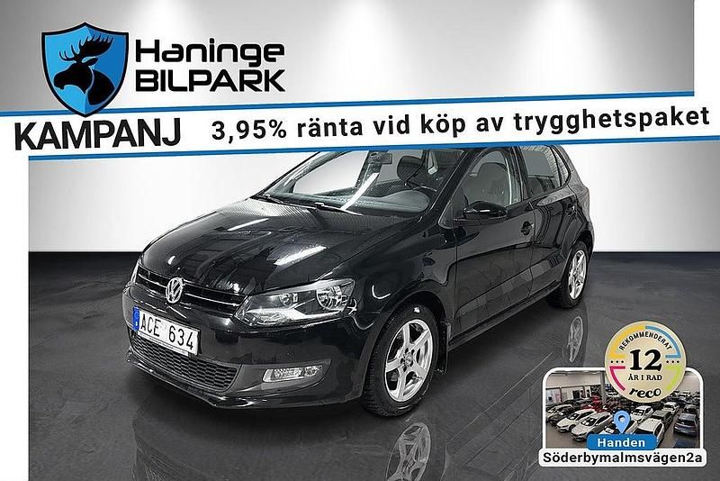 Svart Begagnad 2011 VW Polo Halvkombi | 69 995 kr (Marknadspris) - Bild 1/2