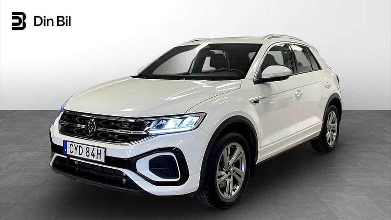 Vit Begagnad 2022 VW T-Roc R-line SUV | 339 000 kr (Dyr) - Bild 1/4