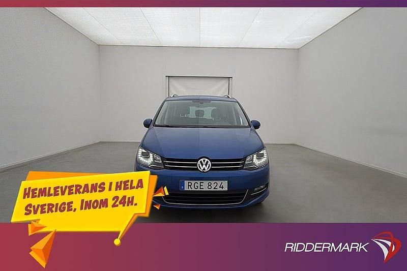 Begagnad VW Sharan GT 184 HK (135 kW) 2017 Blå Minibuss