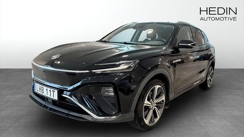 Svart (black) Begagnad 2022 MG Marvel R Performance SUV | 289 900 kr - Bild 1/4