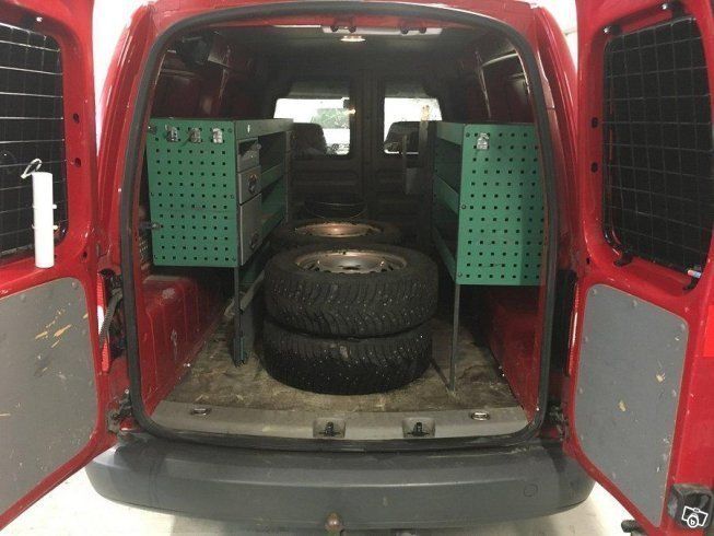 SÃ¥ld vw caddy maxi 1,9 tdi inredni., begagnad 2009, 12.127 mil i rebro