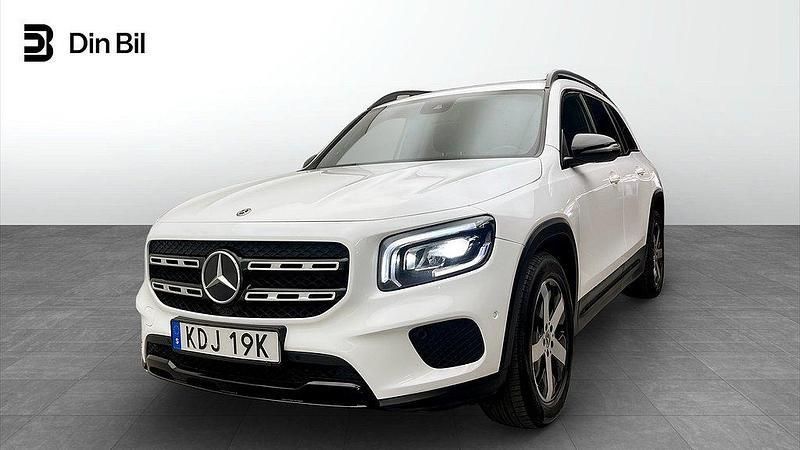 Vit Begagnad 2020 Mercedes GLB200 SUV | 299 900 kr (Lite dyr) - Bild 1/4